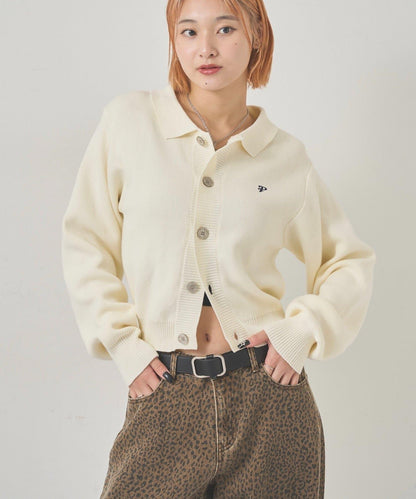 【EC限定色可選】帶領針織開衫