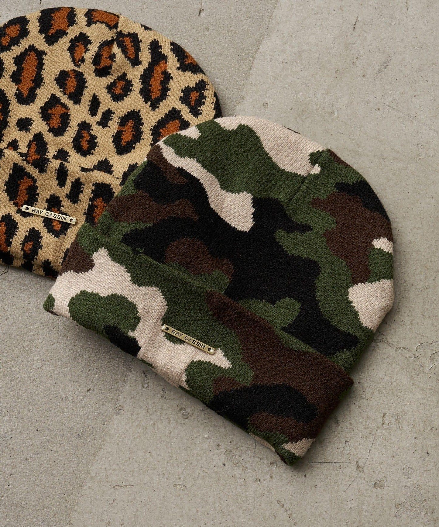 迷彩針織帽