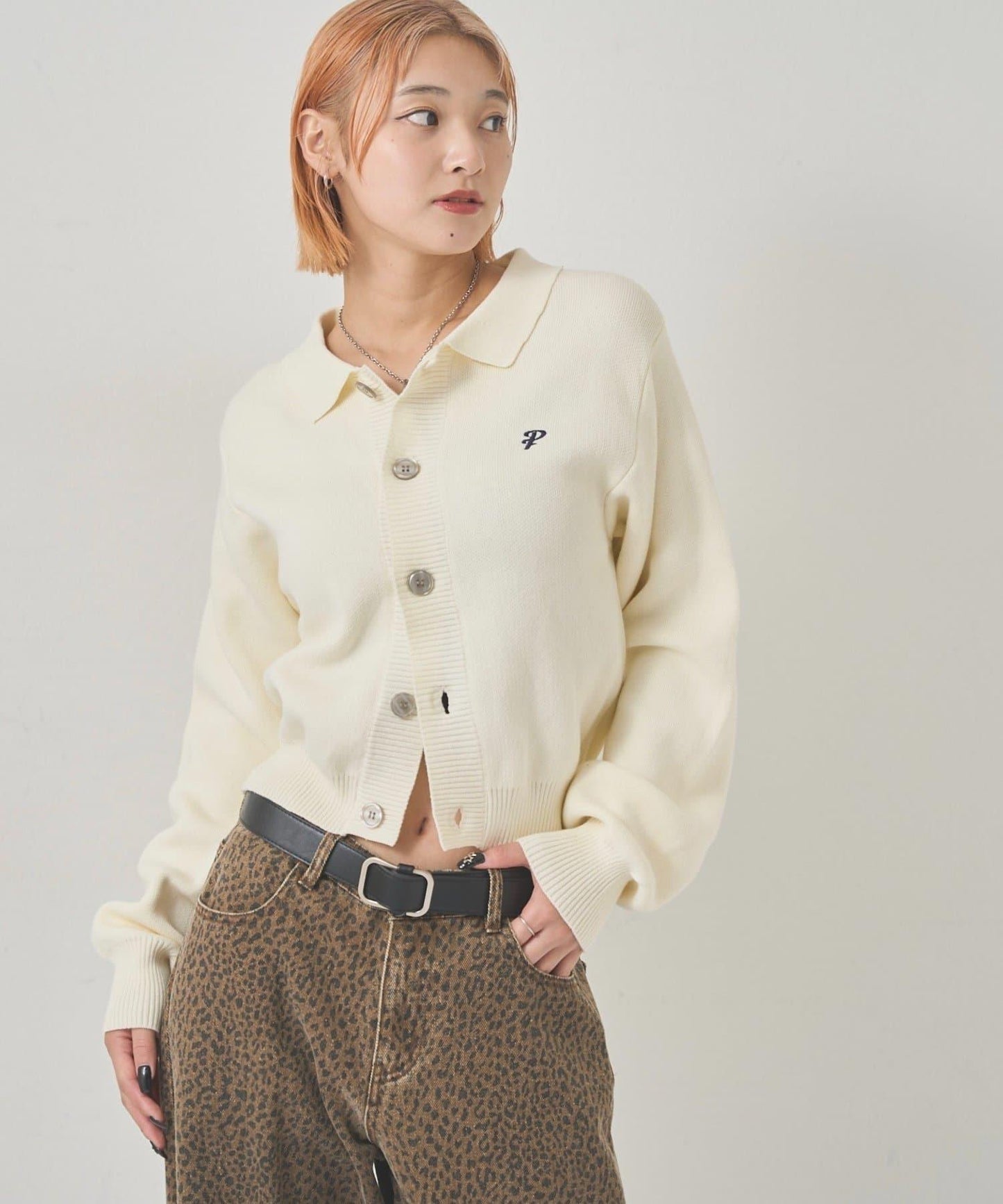 【EC限定色可選】帶領針織開衫