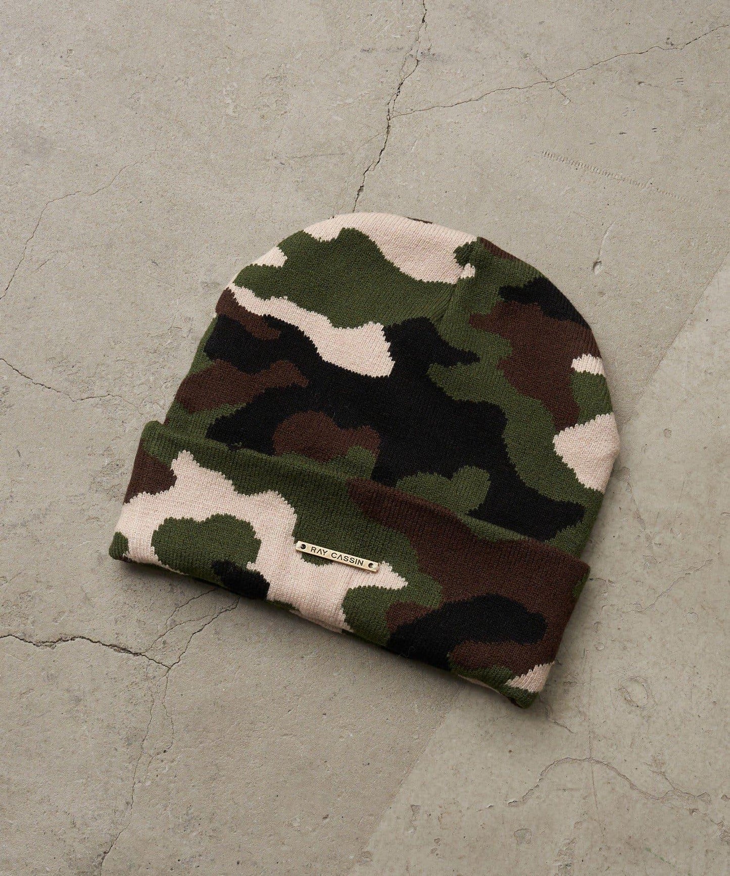 迷彩針織帽