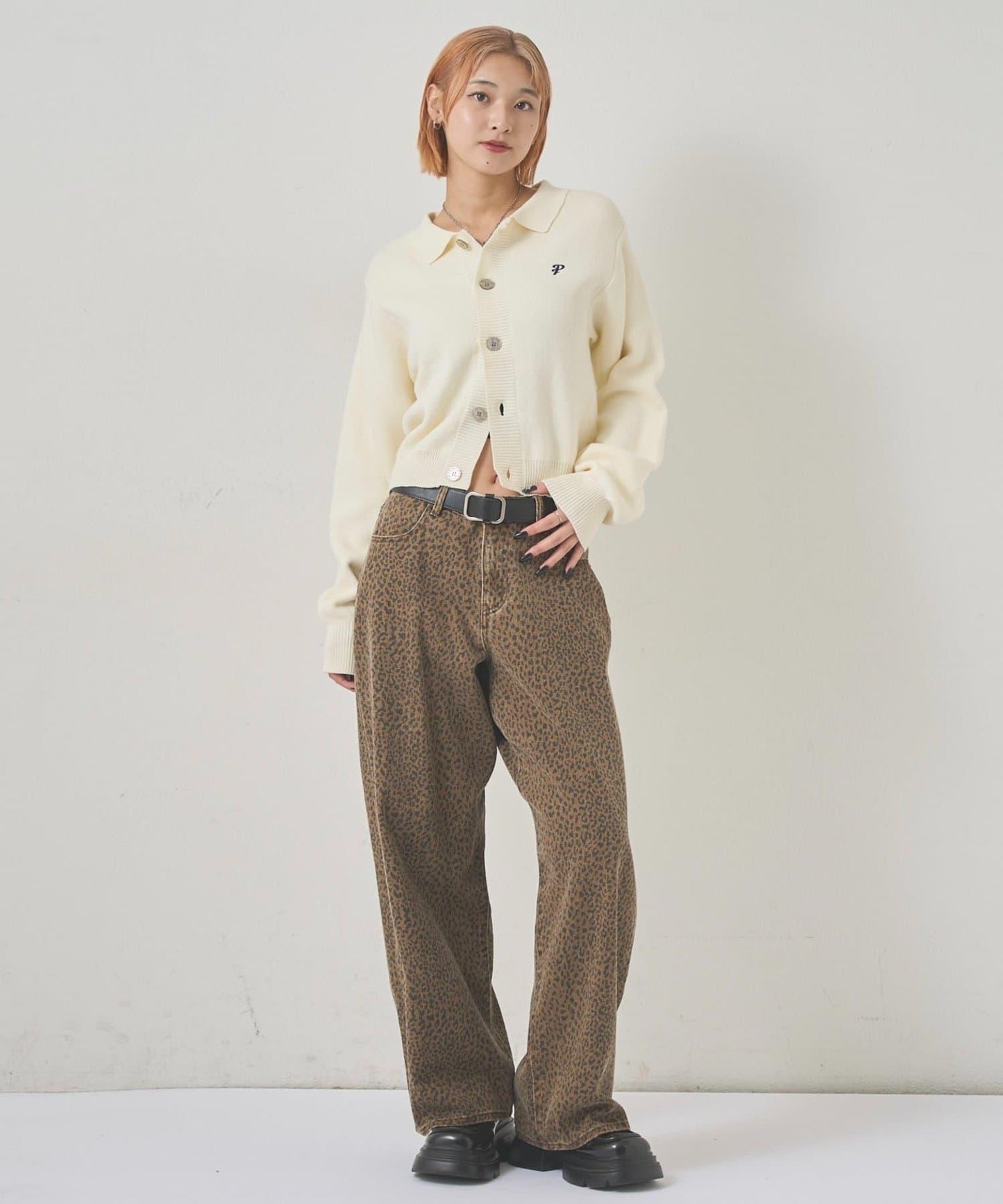 【EC限定色可選】帶領針織開衫