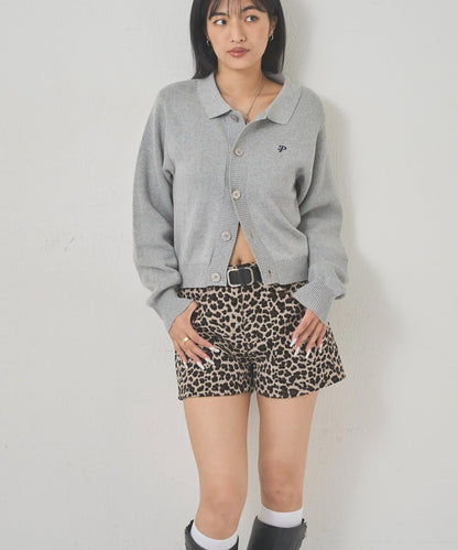 【EC限定色可選】帶領針織開衫