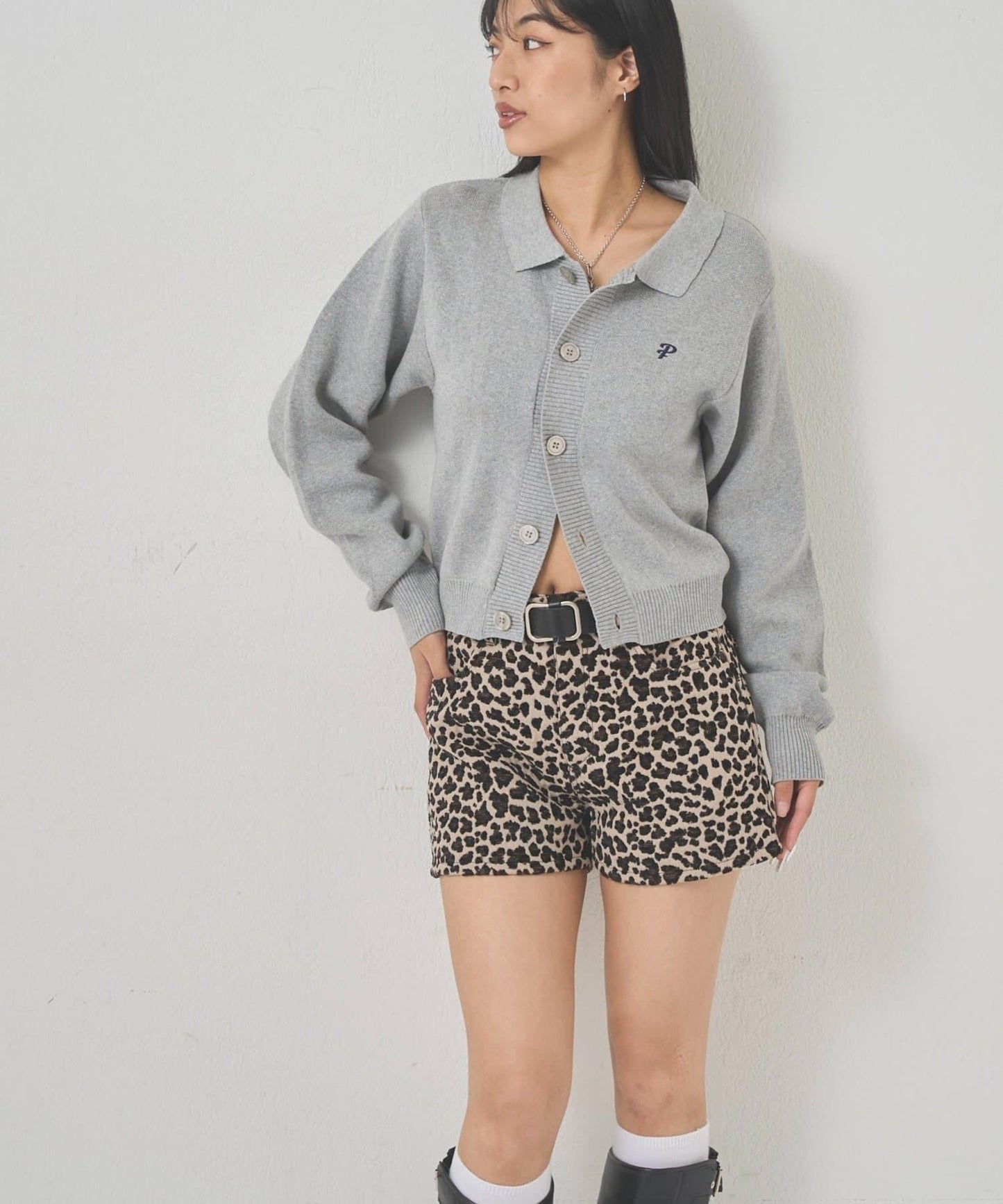 【EC限定色可選】帶領針織開衫