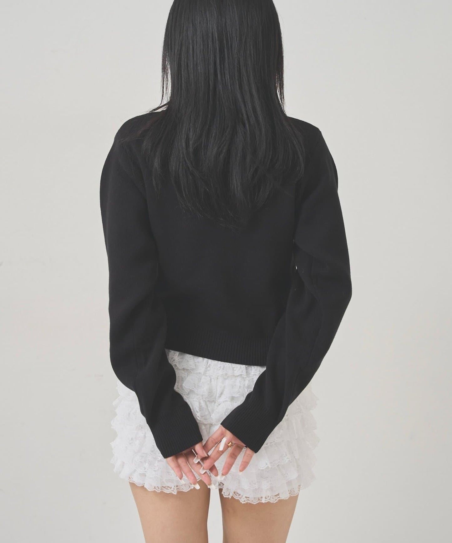 【EC限定色可選】帶領針織開衫