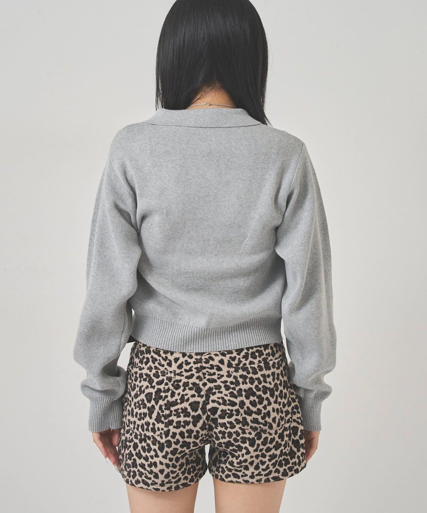 【EC限定色可選】帶領針織開衫