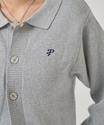 【EC限定色可選】帶領針織開衫