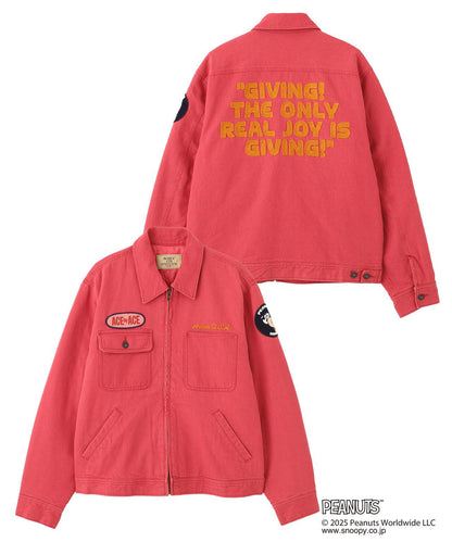 《AVIREX × 《PEANUTS》工裝夾克