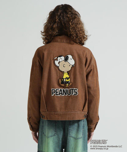 《AVIREX × 《PEANUTS》牛仔工裝夾克 / 牛仔工裝夾克 / 史努比 / AVIREX