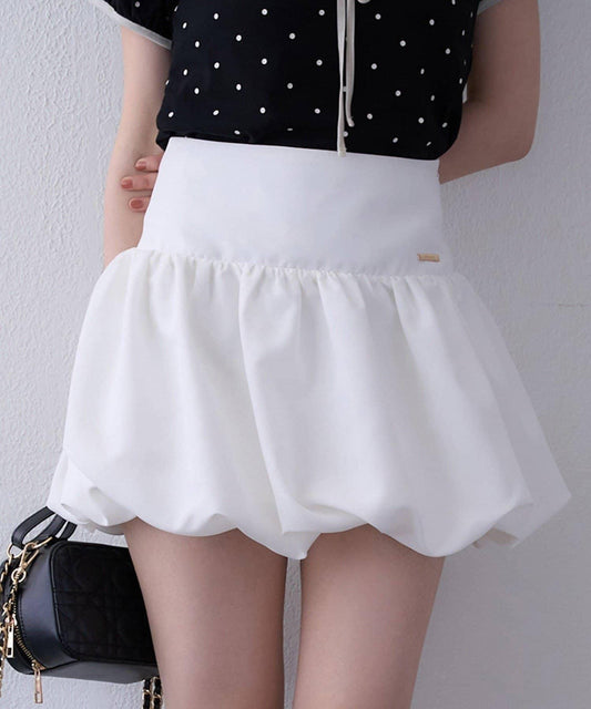 【one after another】泡泡袖迷你裙