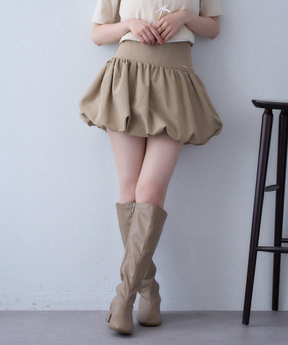 【one after another】泡泡袖迷你裙