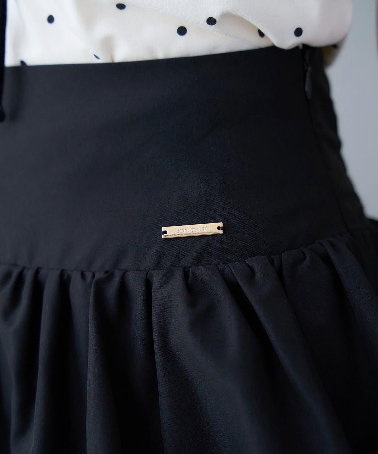 【one after another】泡泡袖迷你裙