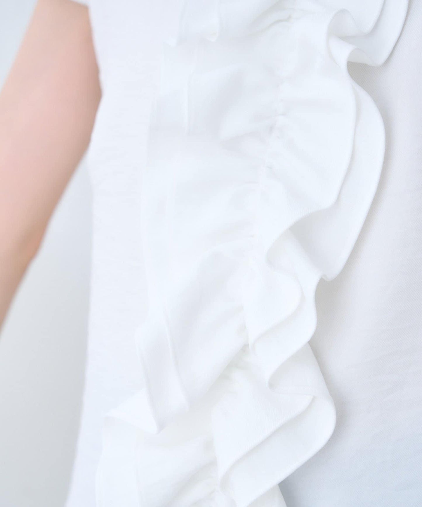 【natural couture】前飾荷葉邊襯衫