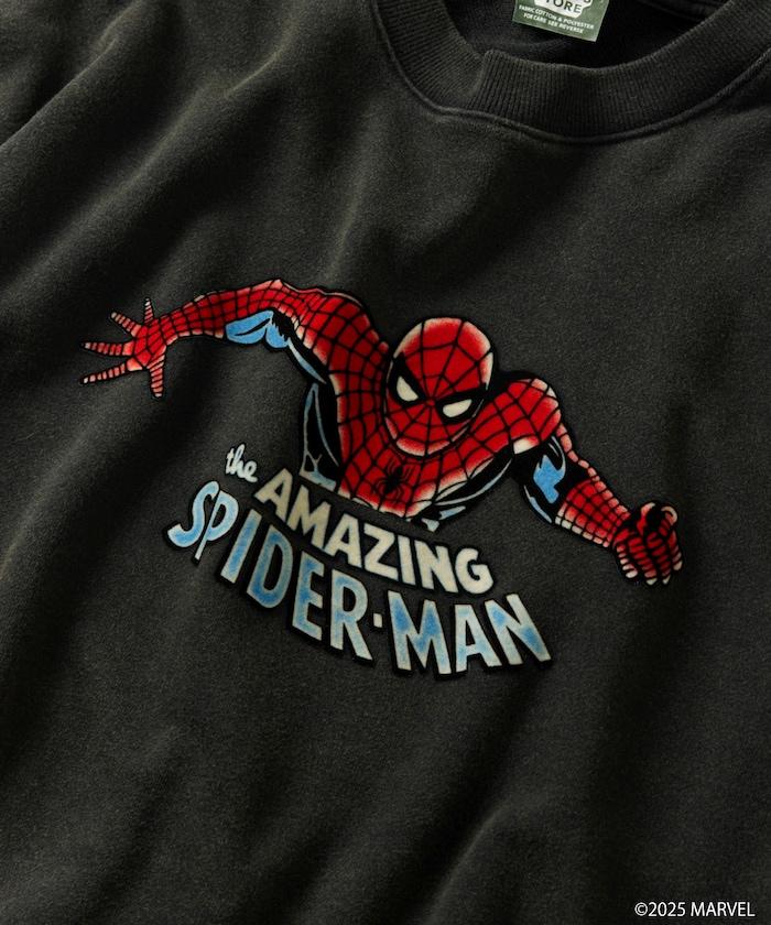 《漫威》/Marvel/《蜘蛛俠》/圓領衛衣 靜電植絨工藝