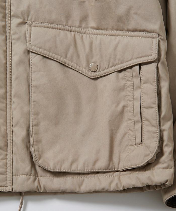 燈芯絨拼接棉尼龍夾克