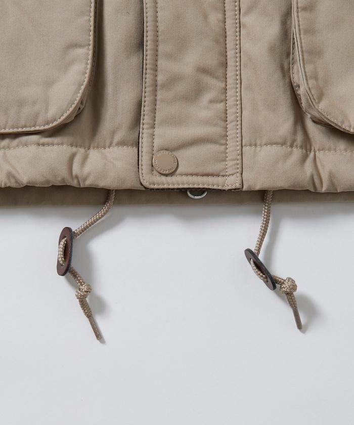 燈芯絨拼接棉尼龍夾克