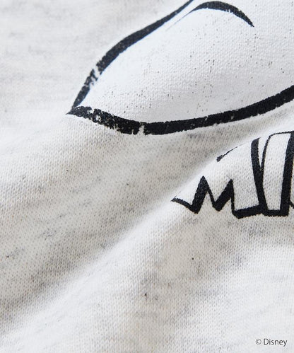 DISNEY/《迪士尼》 米老鼠/特別款 圓領印花衛衣/愛心