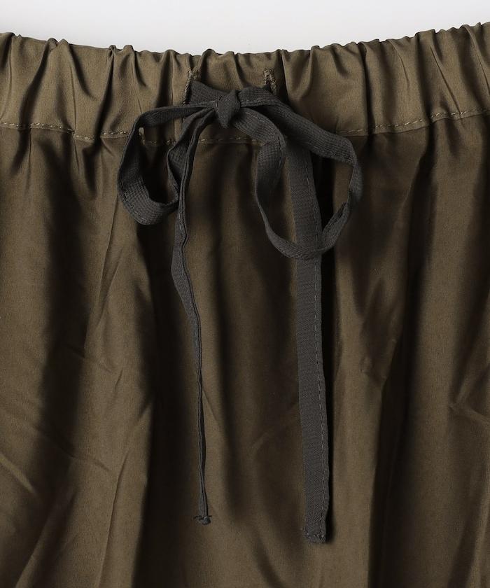 塔夫綢百褶層疊半身裙