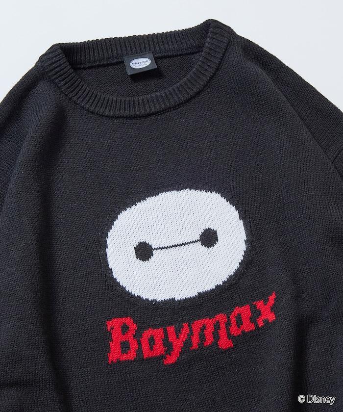 BAYMAX / 大白 特別款 寬鬆版型 提花 圓領針織衫