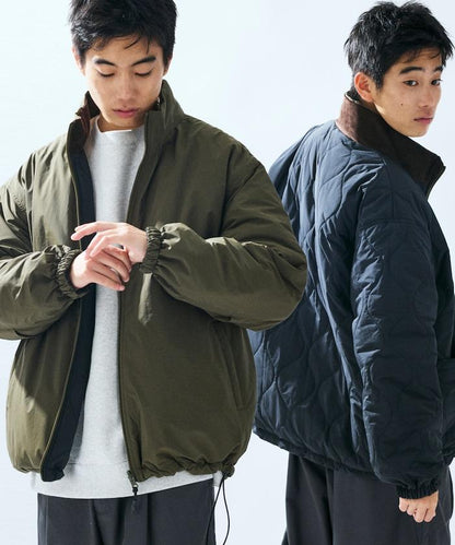 寬鬆版型雙面穿多功能棉服夾克 / 中棉短外套