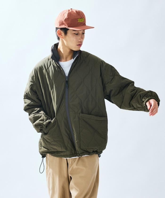 寬鬆版型雙面穿多功能棉服夾克 / 中棉短外套