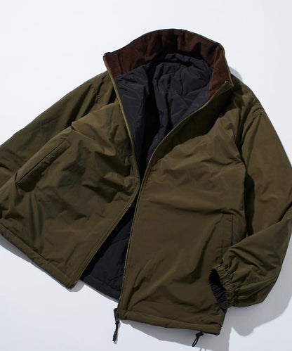 寬鬆版型雙面穿多功能棉服夾克 / 中棉短外套
