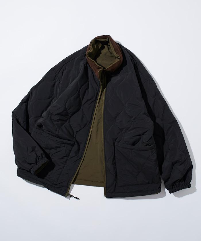 寬鬆版型雙面穿多功能棉服夾克 / 中棉短外套