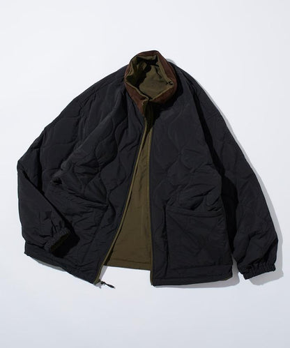 寬鬆版型雙面穿多功能棉服夾克 / 中棉短外套