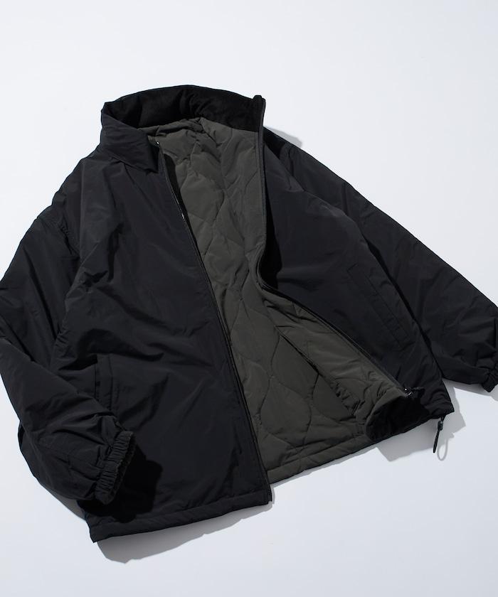 寬鬆版型雙面穿多功能棉服夾克 / 中棉短外套