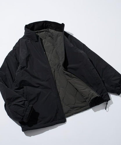 寬鬆版型雙面穿多功能棉服夾克 / 中棉短外套