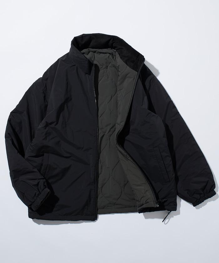 寬鬆版型雙面穿多功能棉服夾克 / 中棉短外套