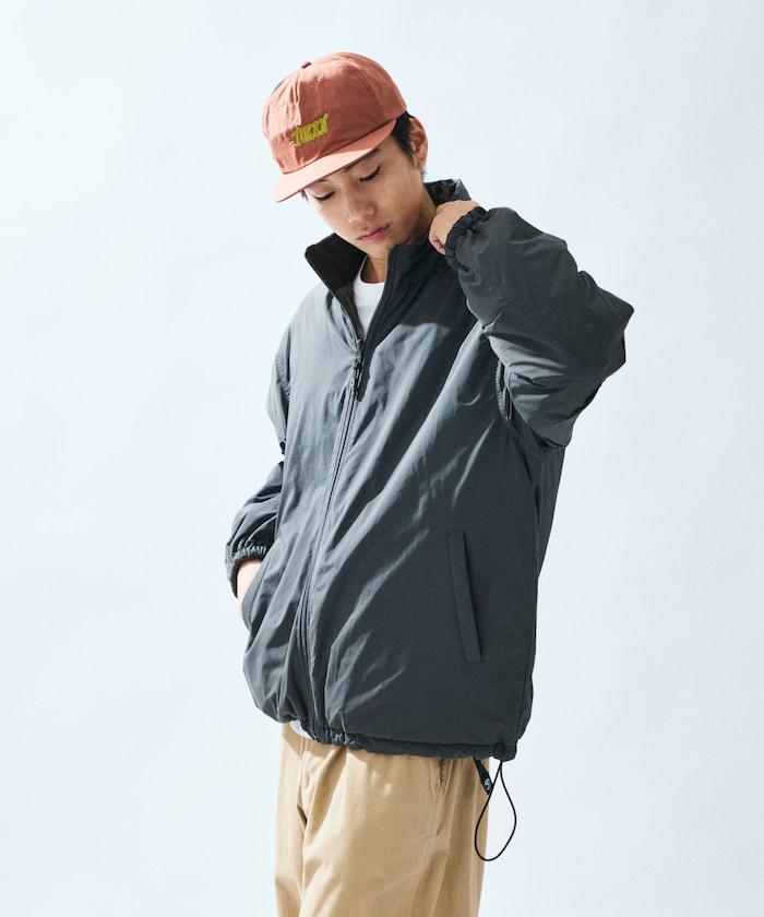 寬鬆版型雙面穿多功能棉服夾克 / 中棉短外套