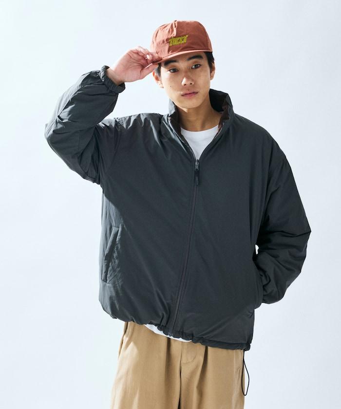 寬鬆版型雙面穿多功能棉服夾克 / 中棉短外套