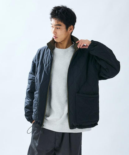 寬鬆版型雙面穿多功能棉服夾克 / 中棉短外套