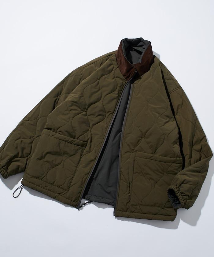 寬鬆版型雙面穿多功能棉服夾克 / 中棉短外套