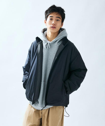 寬鬆版型雙面穿多功能棉服夾克 / 中棉短外套