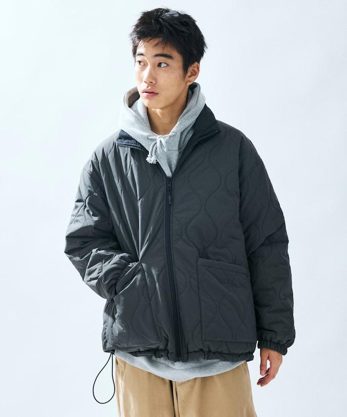 寬鬆版型雙面穿多功能棉服夾克 / 中棉短外套