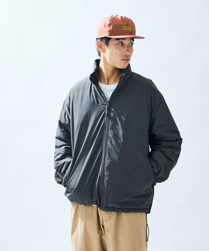 寬鬆版型雙面穿多功能棉服夾克 / 中棉短外套