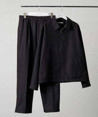 羊毛感套裝 / 寬鬆夾克 / 寬鬆休閒褲