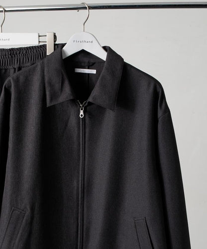 羊毛感套裝 / 寬鬆夾克 / 寬鬆休閒褲