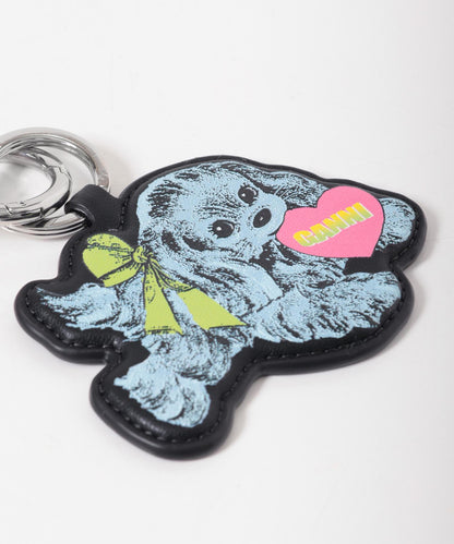 GANNI 狗狗鑰匙扣