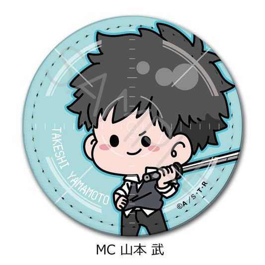《家庭教師HITMAN REBORN!》皮質徽章（圓形）MC 山本武
