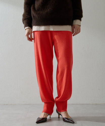 羊毛/羊絨針織褲