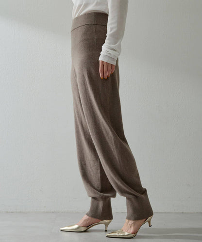 羊毛/羊絨針織褲