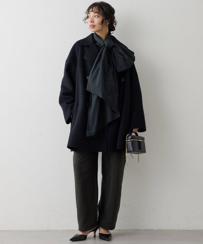 記憶塔夫綢泡泡袖襯衫