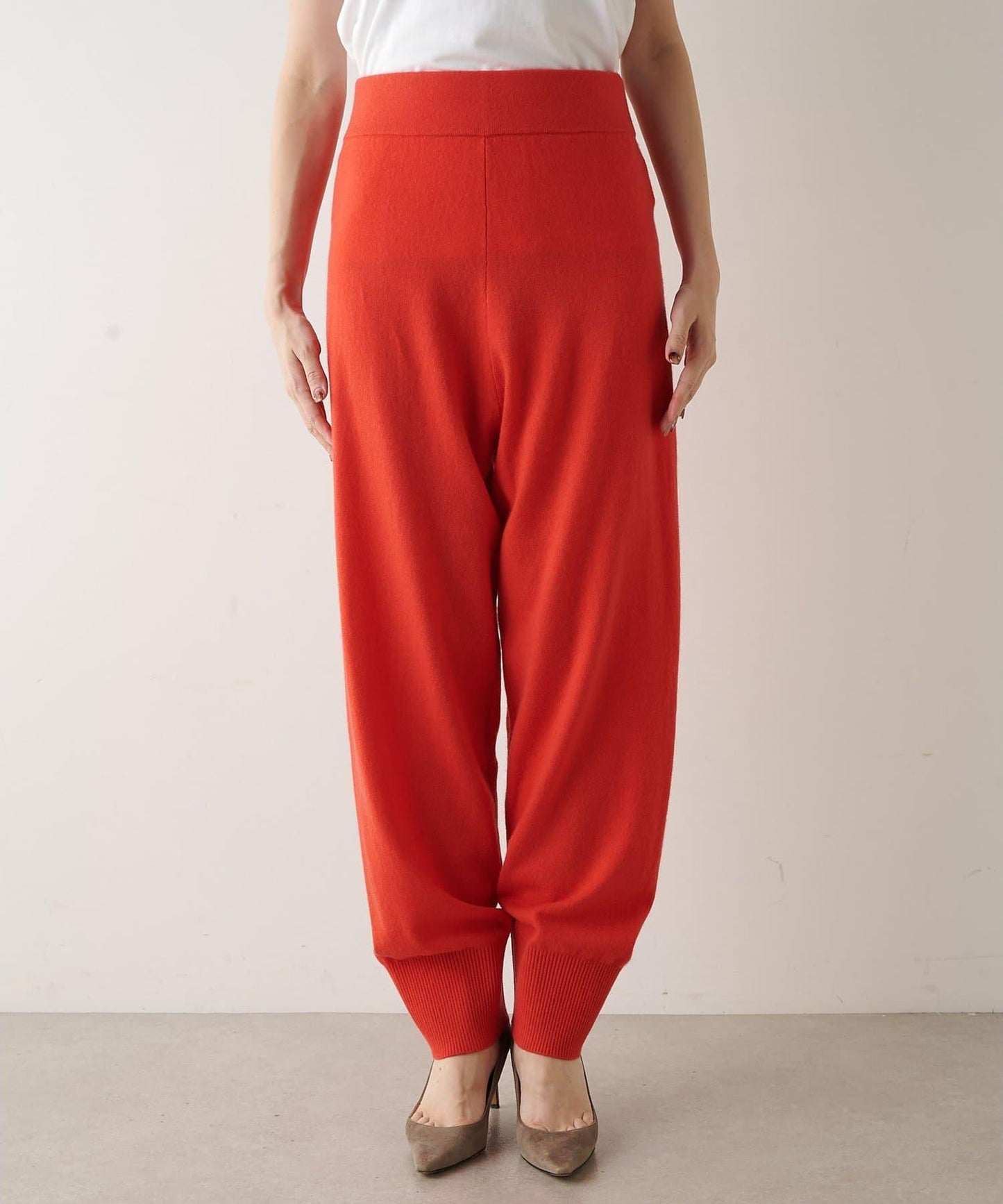 羊毛/羊絨針織褲