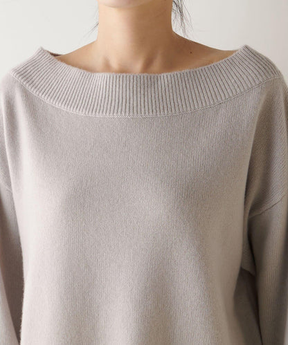 W/Ca一字肩套頭衫