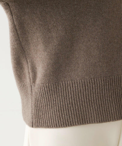 W/Ca 拉鍊針織套頭衫