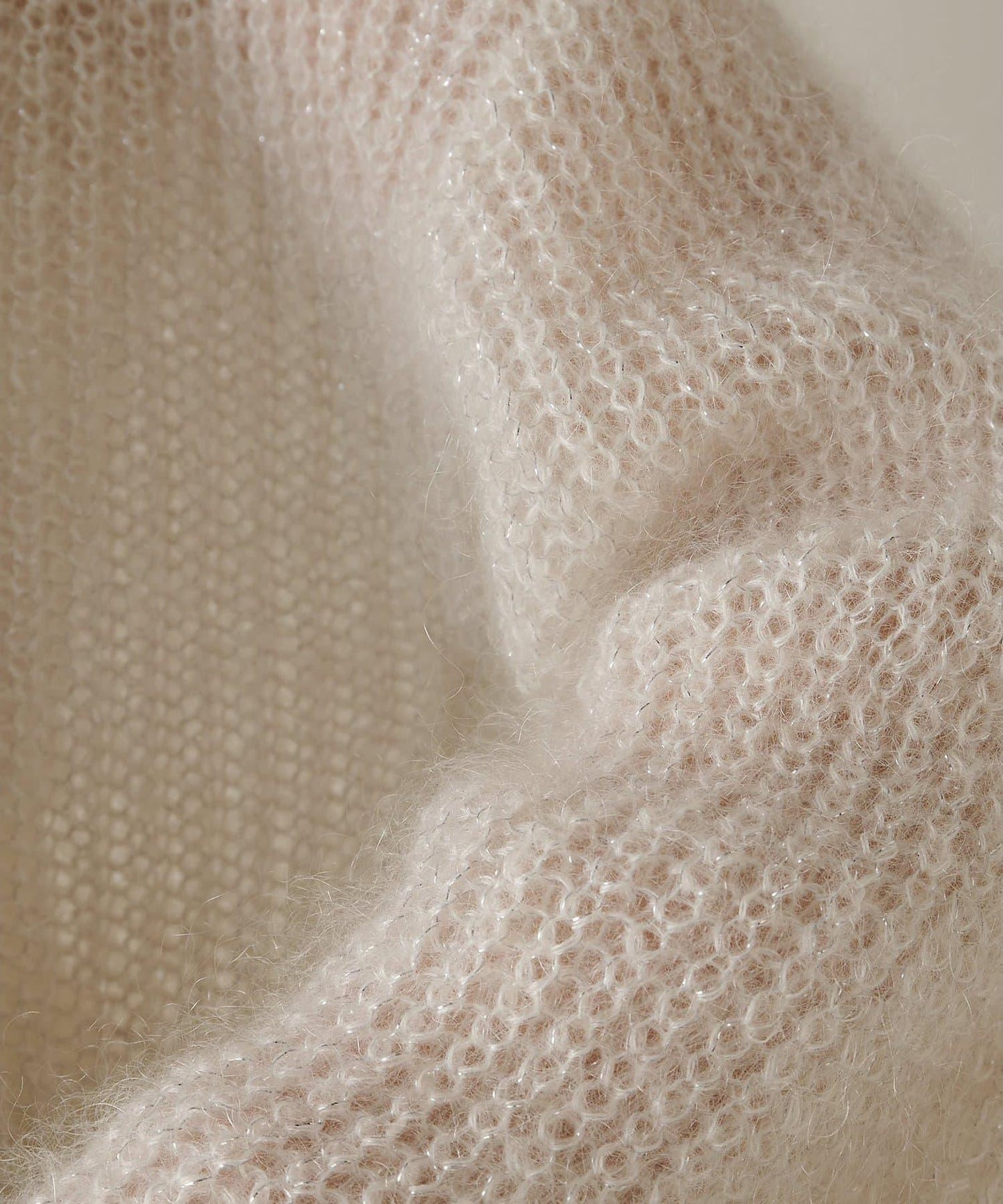 亮片毛線針織套頭衫