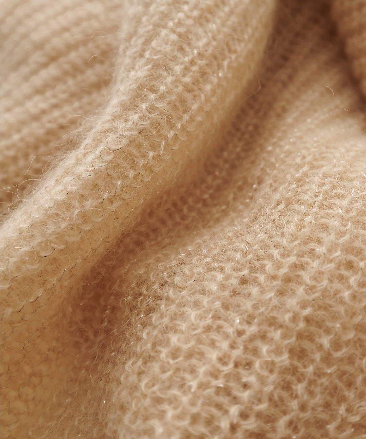 亮片毛線針織套頭衫