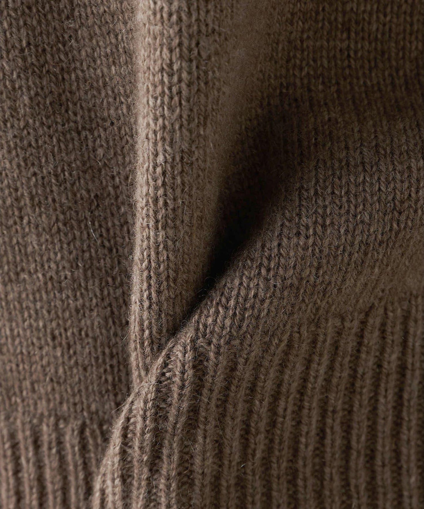 W/Ca 拉鍊針織套頭衫